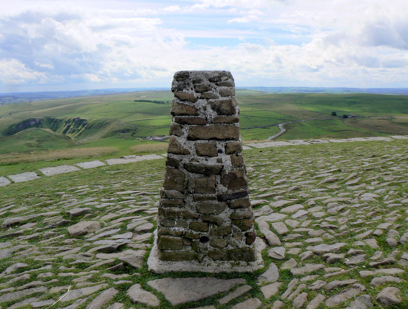Mam Tor's summit Mam Tor's summit